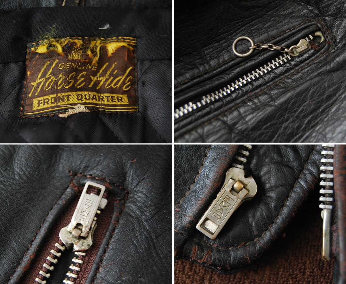 50s HORSEHIDE RIDERS 46 | SECOND TIME GLORY | ヴィンテージレザー