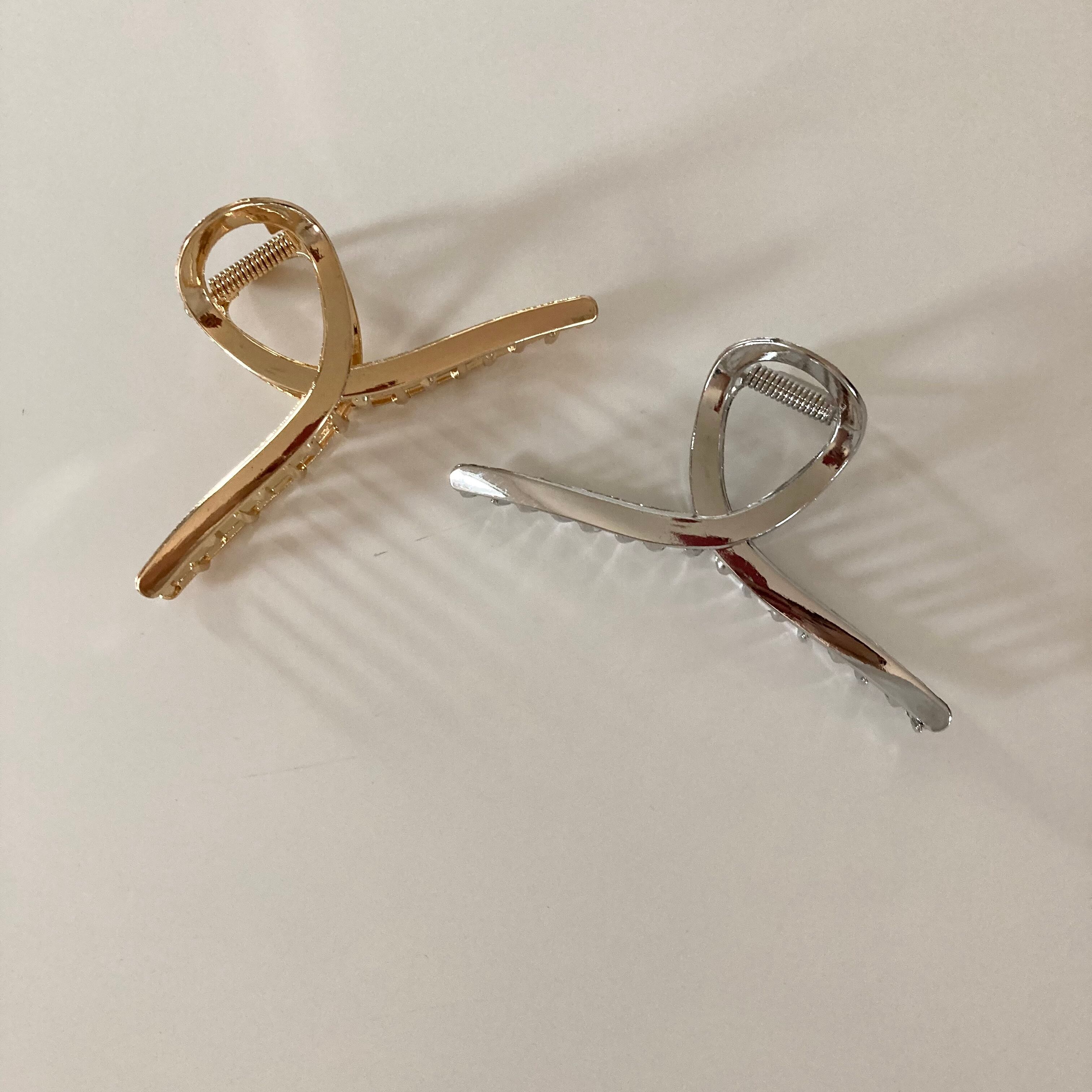 メタルヘアクリップ