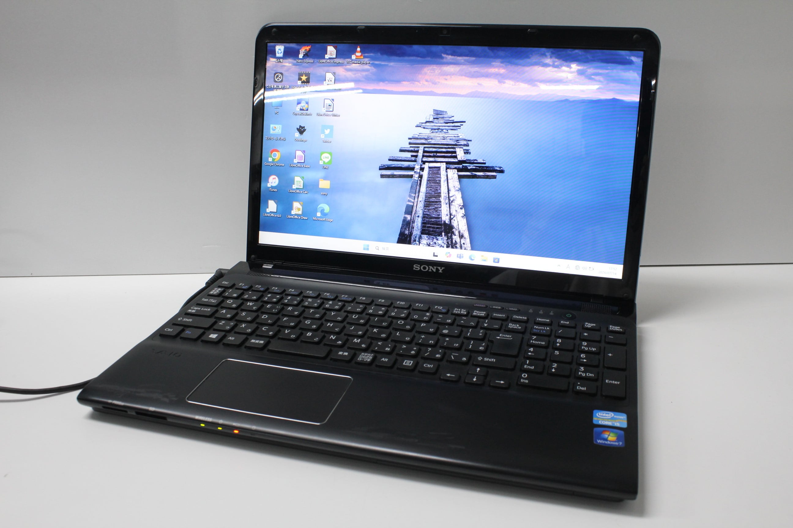 中古ノートPC】SONY〈VAIO Fit 15E〉第3世代Core i5/SSD256GB/メモリ