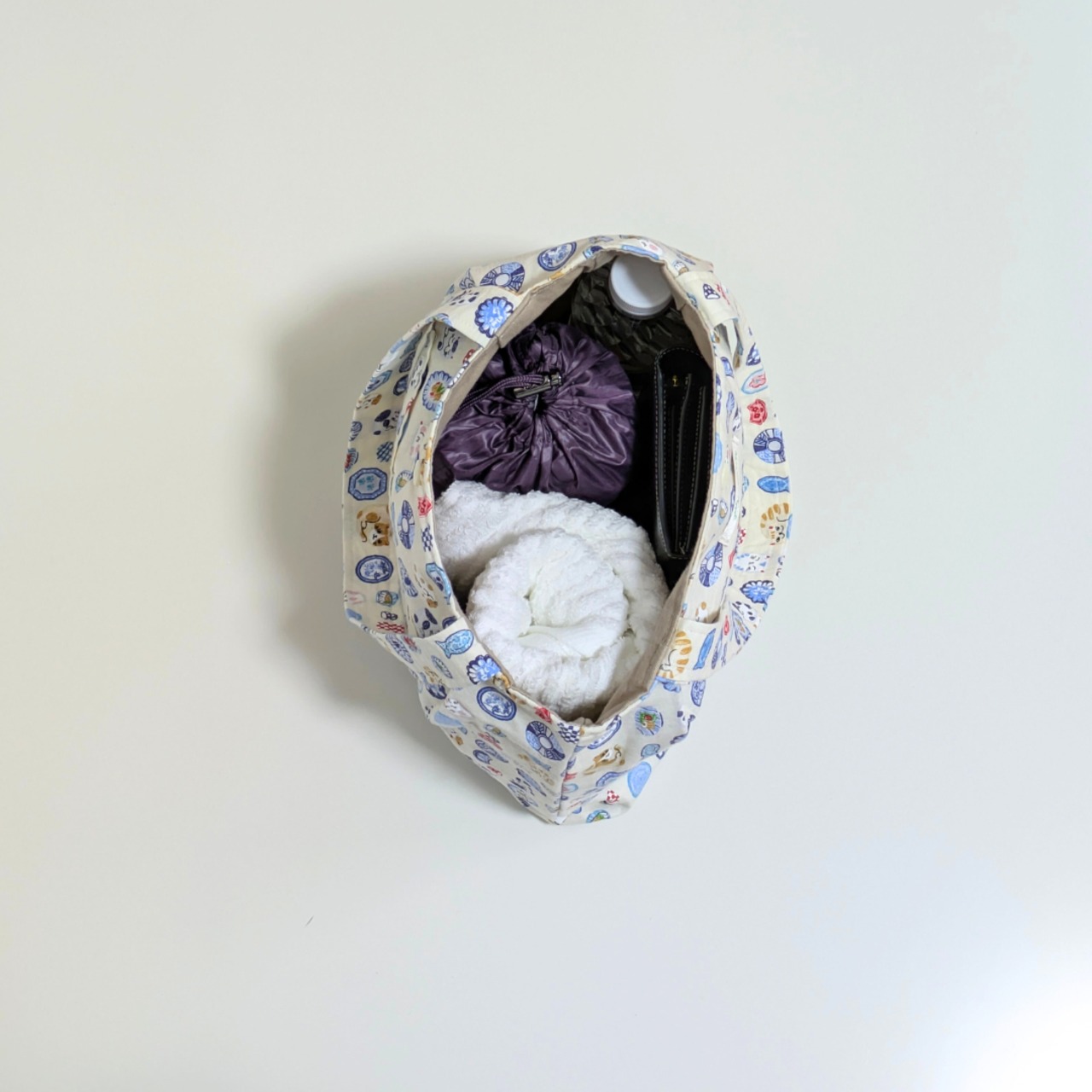 和陶器の中猫（アイボリー）の画像03