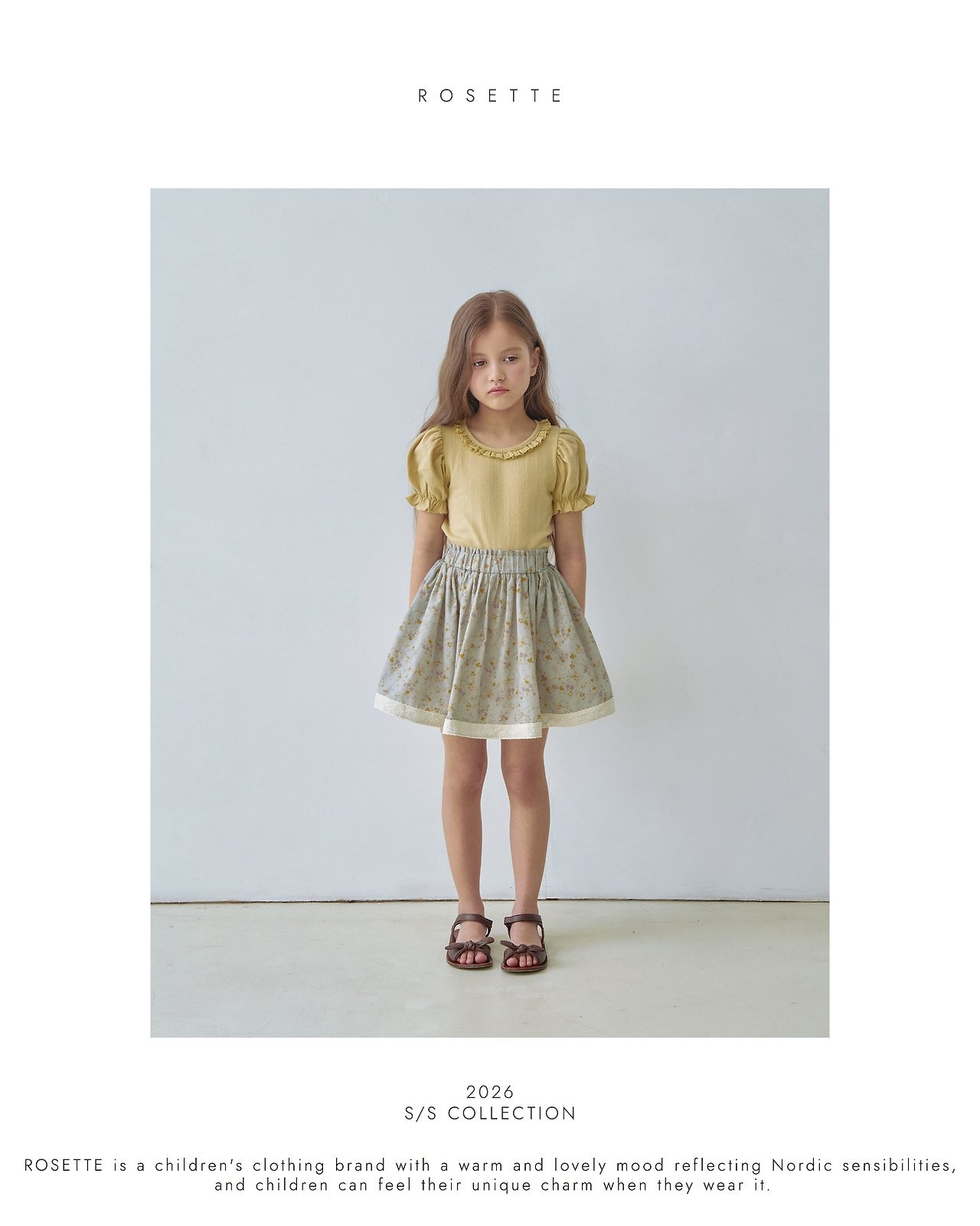 [ROSETTE] Blossom Tee / [호제트] 블러썸티