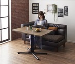 ソファ ヴィンテージカフェスタイルソファダイニング Towne タウン ダイニングテーブル W100