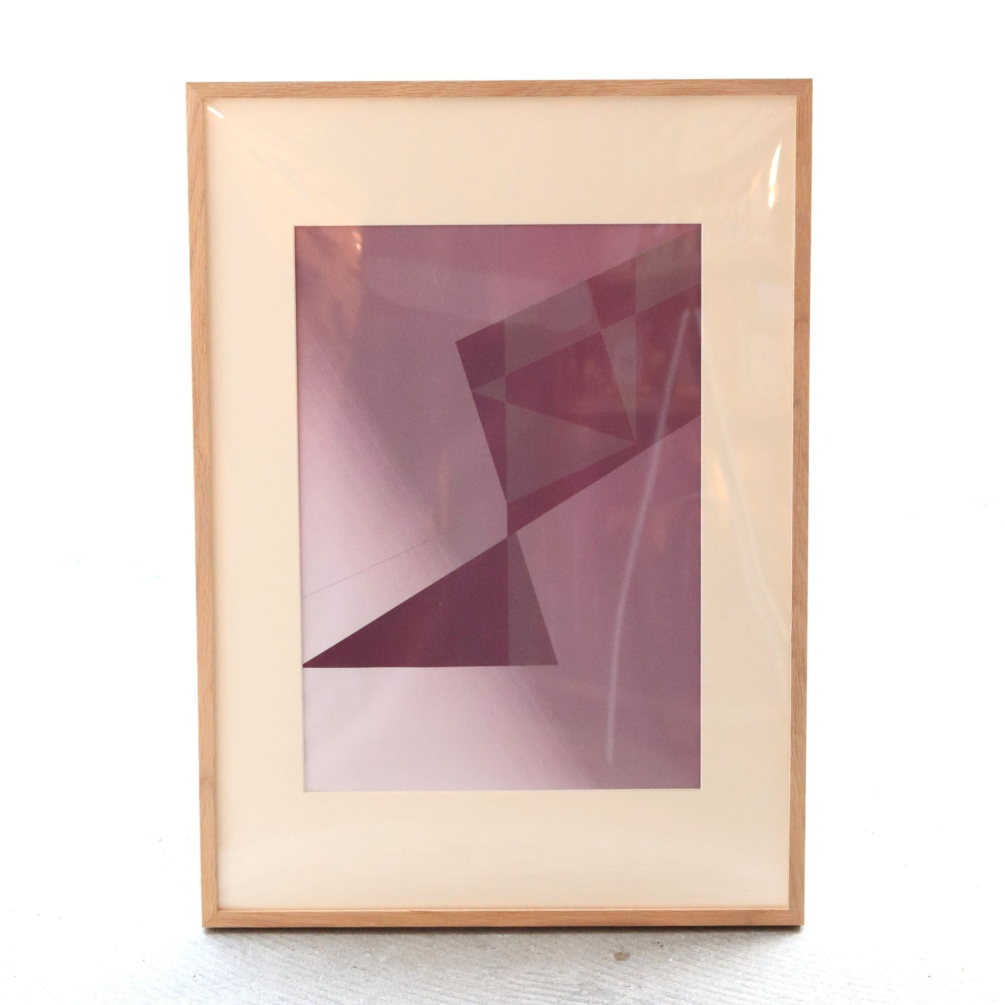 【雑貨・写真立て】ホワイトオークフレーム A2