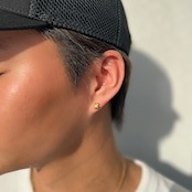 STUDS PIERCE GOLD