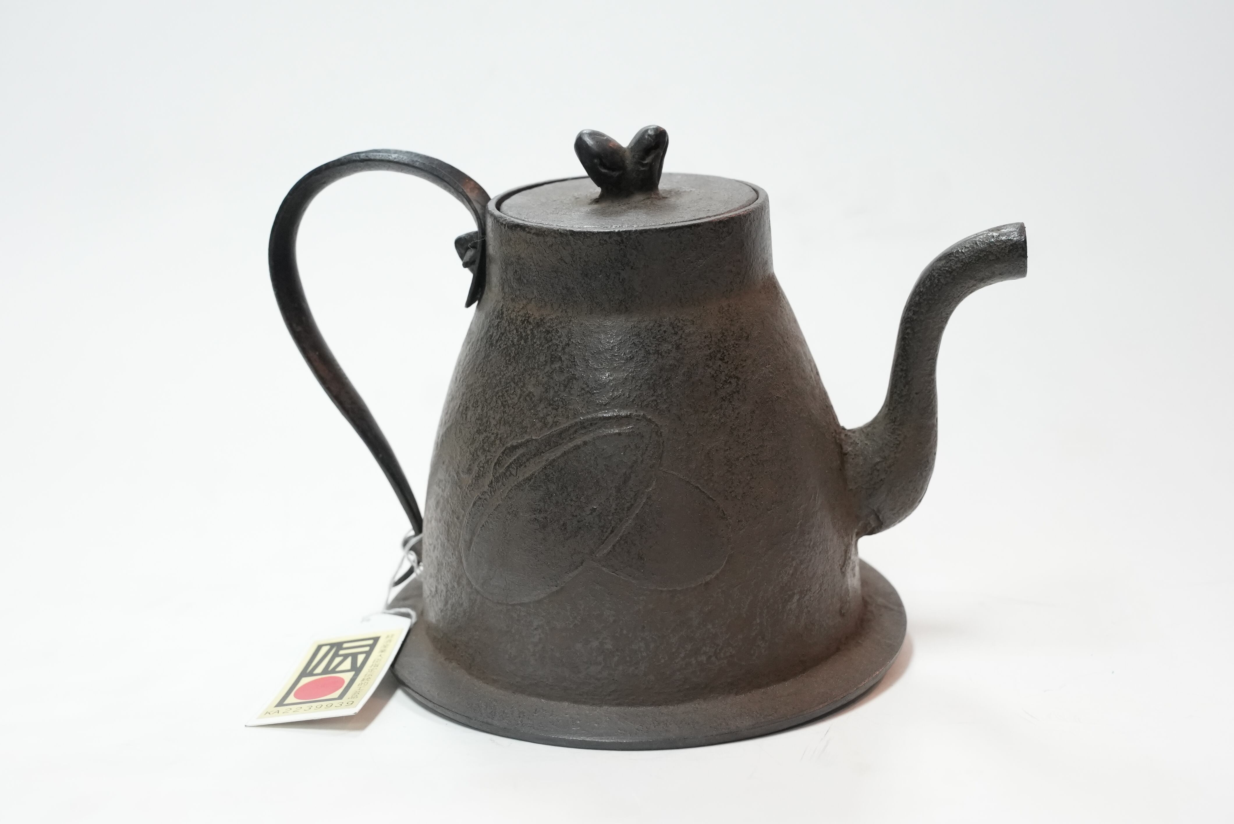 南部鉄器 鉄瓶 珈琲 0.9L 松鹿堂 伝統工芸士 菊池真吾作 | 1848年創業