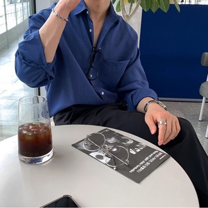 カジュアルシンプルシャツ　MT0080308