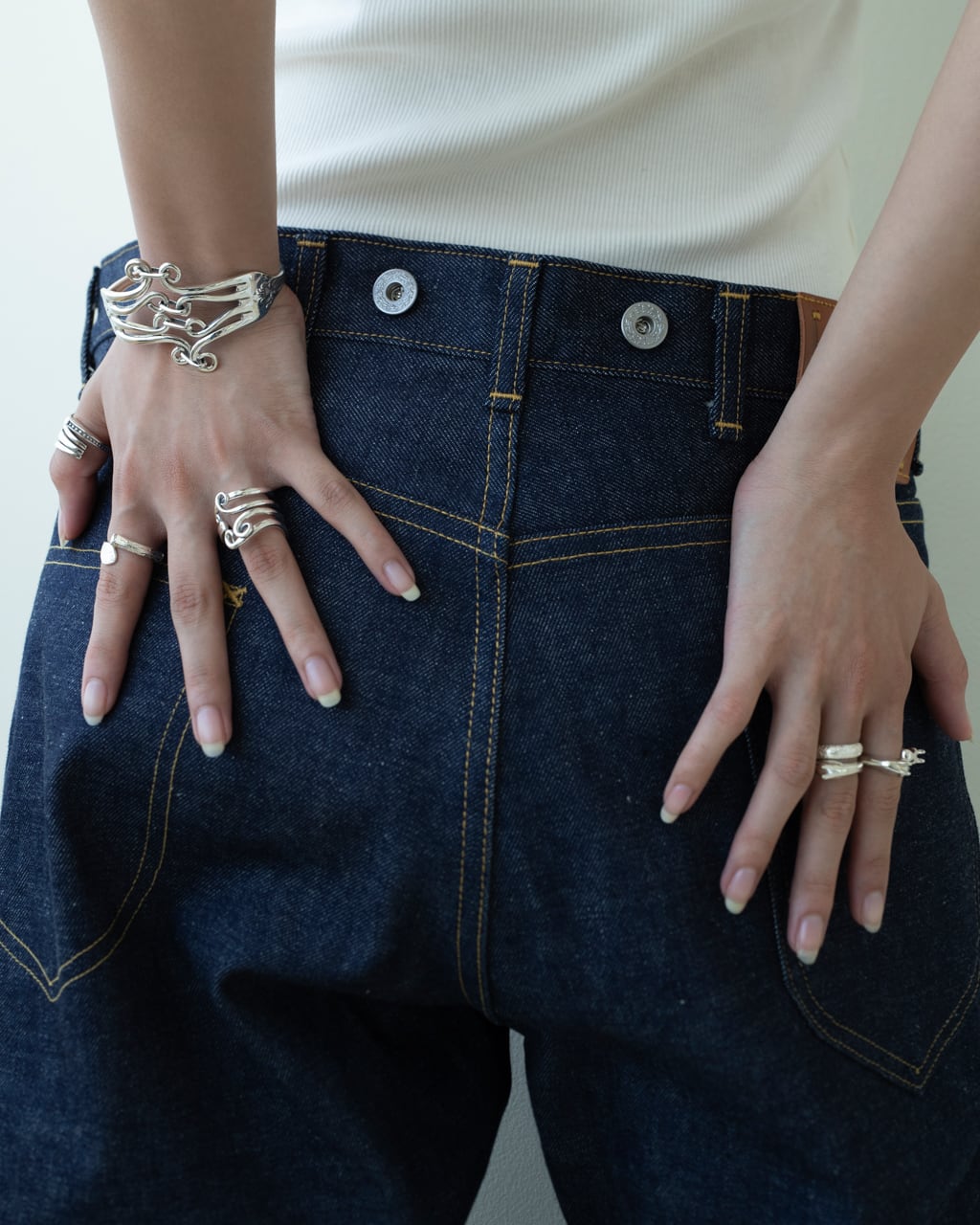 R-082 Cutlery fork ring (S) | WAKAN SILVER SMITH online store