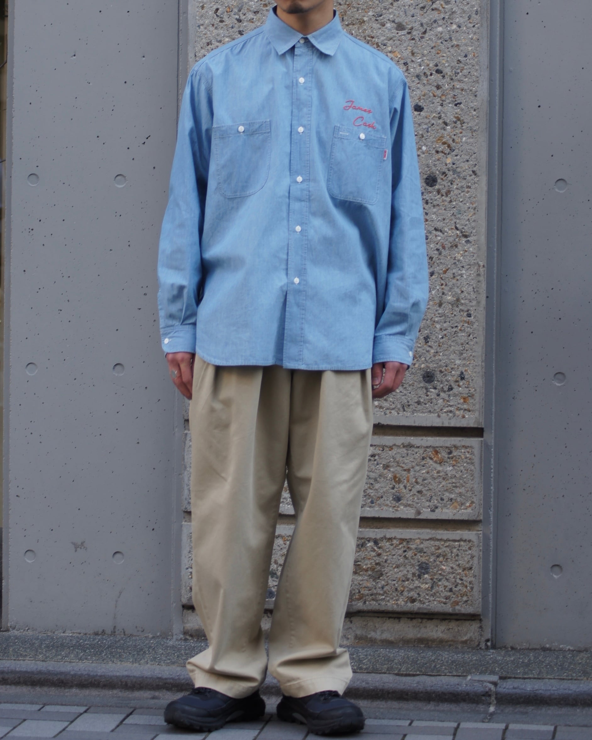 BARNS OUTFITTERS】BIG MAC×BARNS CHAMBRAY SHIRT | ROGER'S North land