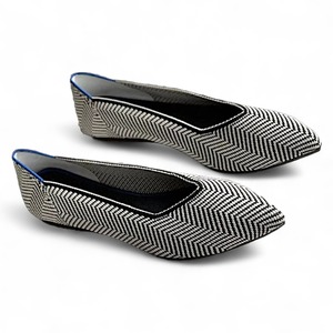 253-S-3 ニットシューズ ヘリンボーン Knit shoes Herringbone