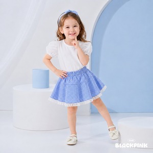 [BLACKPINK] Check Lace Skirt / [블랙핑크] 체크레이스스커트
