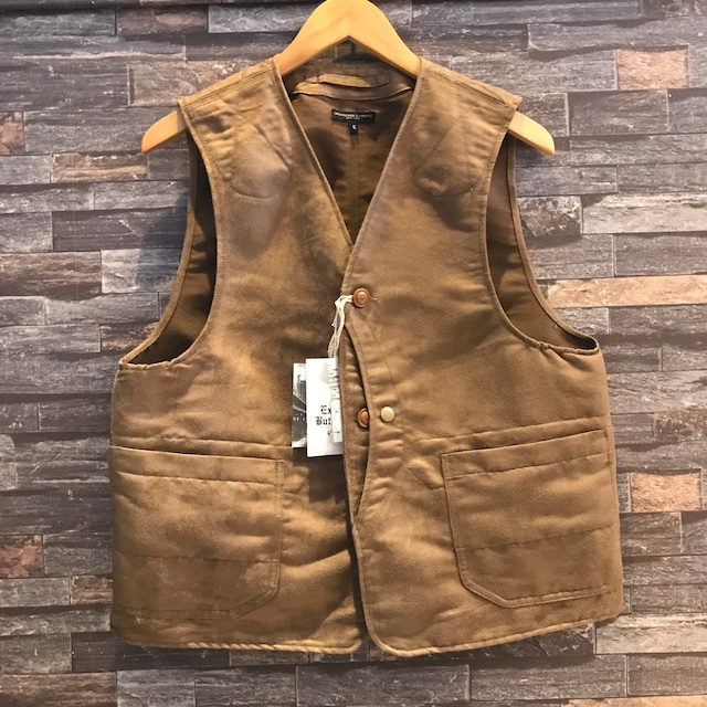 ENGINEERED GARMENTS FAKE SUEDE UPLAND VEST