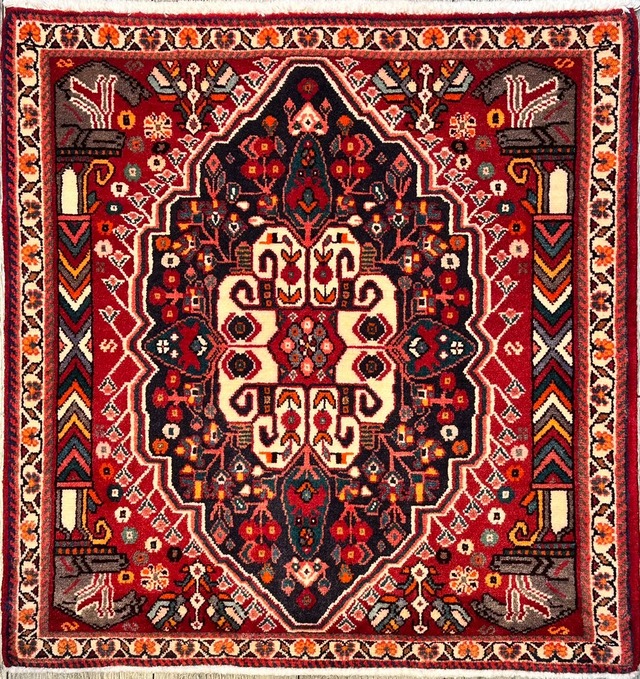 ペルシャ絨毯 トライバルラグ カシュガイ-