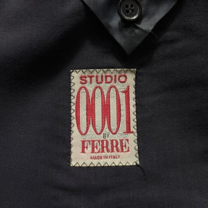 vintage STUDIO 0001 by FERRE single suits set-up