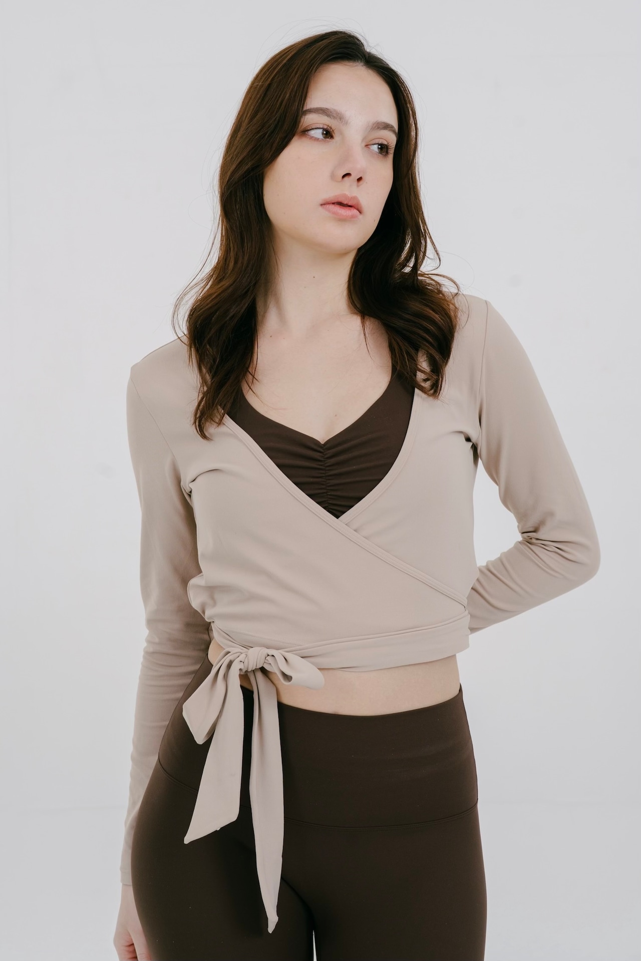 Refined Wrap Top【4 colors】