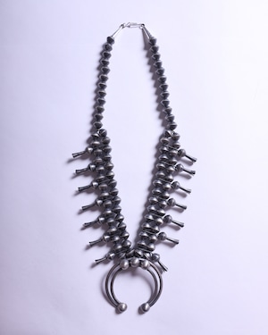 Navajo / Naja Squash Blossom Necklace - 5