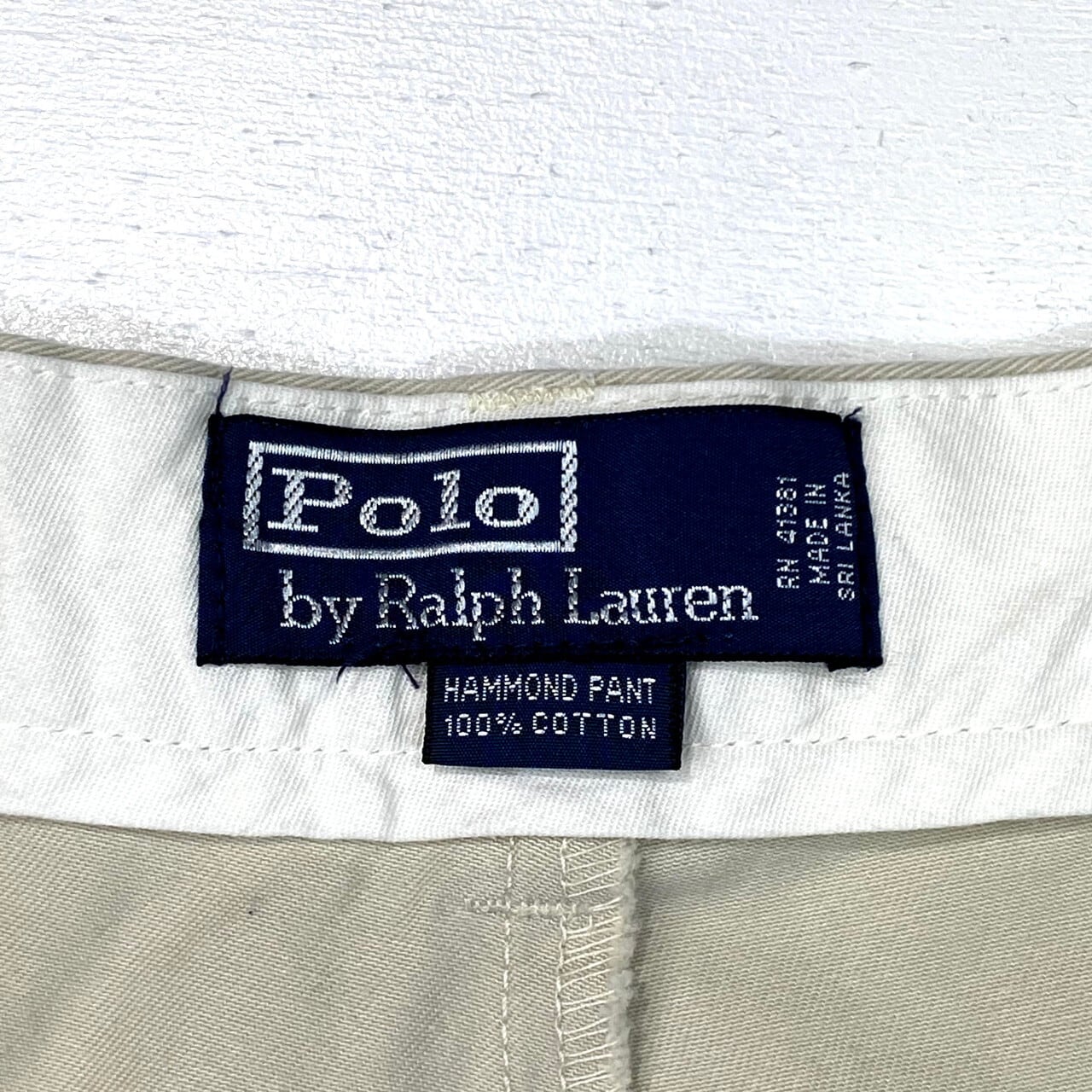 Polo Ralph Lauren ポロラルフローレン 2タック ツータック チノパンツ