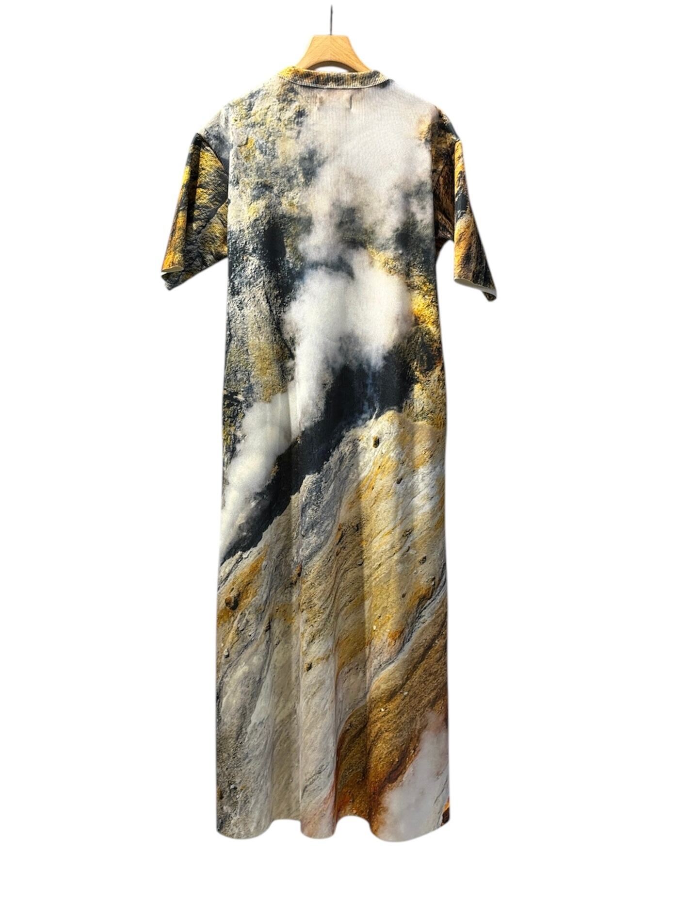25SS】NONTOKYO ノントーキョー / PRINT RIB HALF SLEEVE ONE