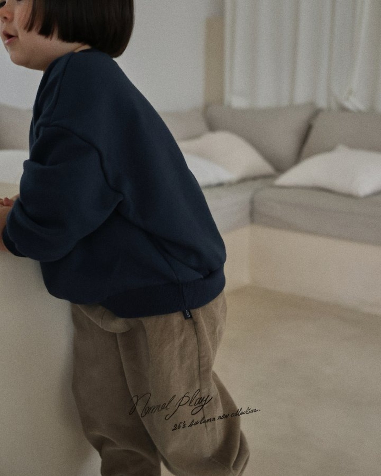 韓国子供服 / 26Autumn / normalplay / ビューティフルスウェット / キッズ / 秋服 *12M~L*