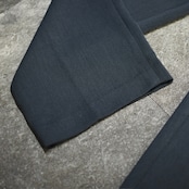 CAMLON balloon silhouette 2tuck slacks charcoal gray