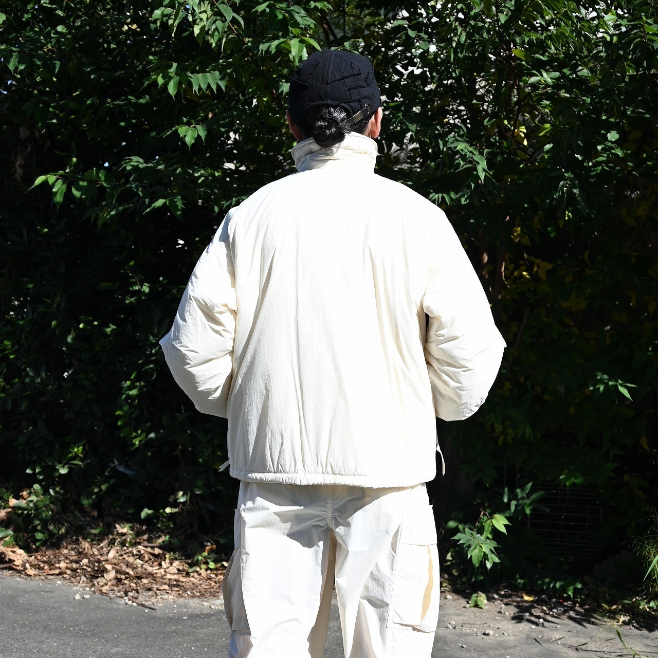 product twelve(プロダクトトゥウェルブ) ダウンジャケットエクリュコーディネート