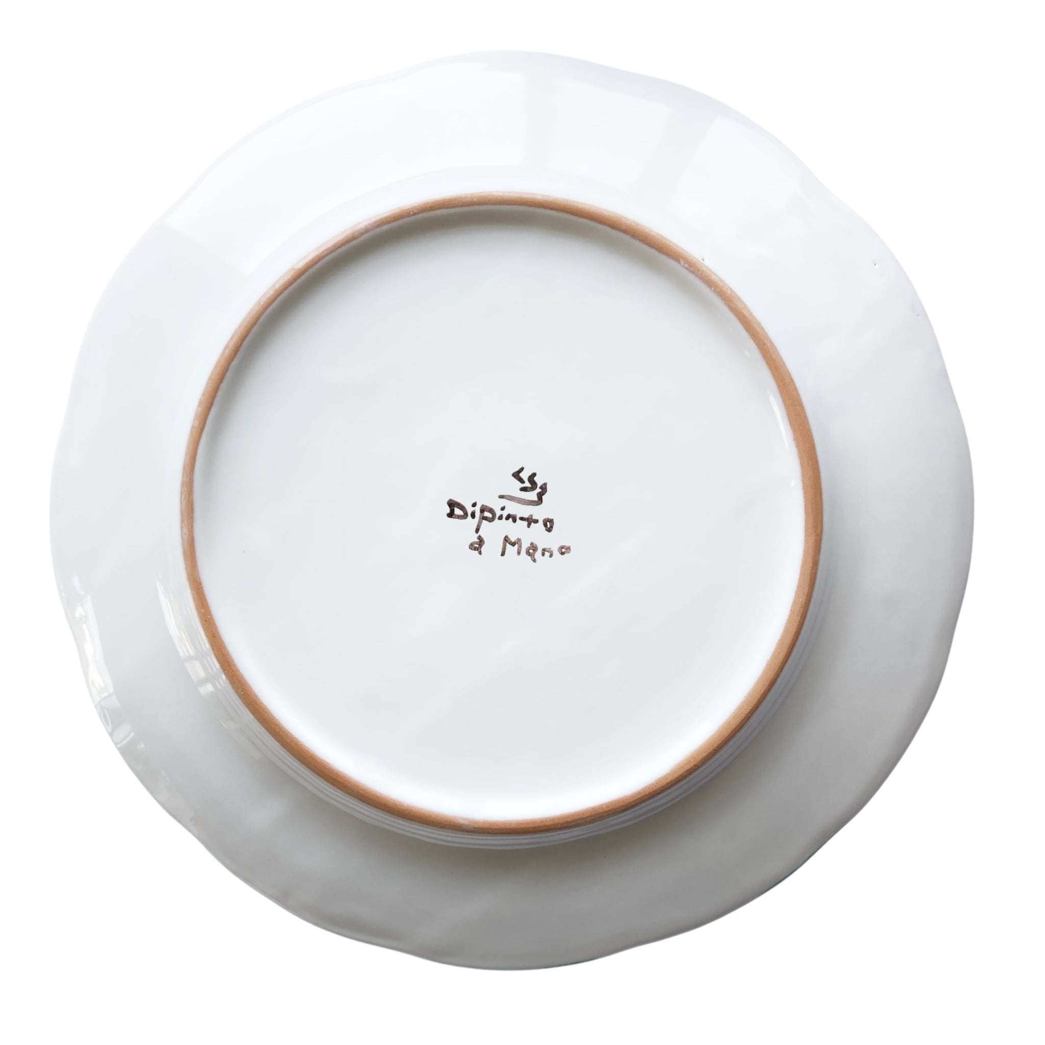 プレート(L) 26cmGEO024 Carciofi&Olive | CERAMICHE SEPPIA325