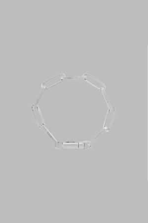 END CUSTOM JEWELLERS × HYKE【エンドカスタムジュエラーズ × ハイク】HALF ROUND CHAIN BRACELET  (19378)