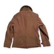 BEAMS ビームス 襟ニット メルトンウール ドンキー ジャケット サイズ M /キャメル