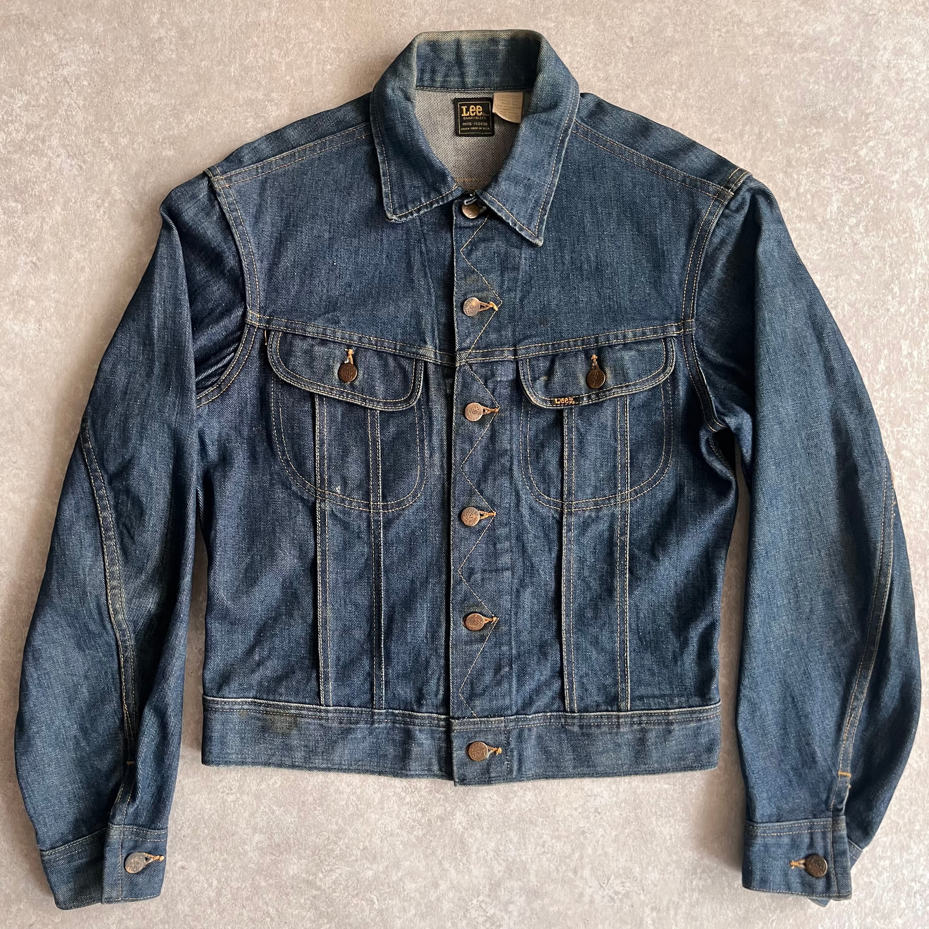 1970s Lee 220-J Denim Jacket M位 Made in USA H373