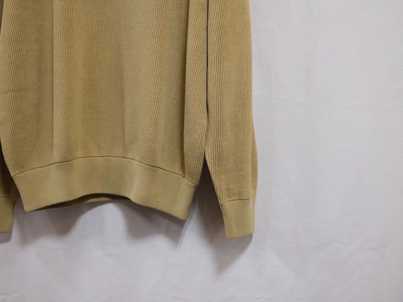 crepuscule”Aze Henry Neck L/S Yellow” | Lapel online store