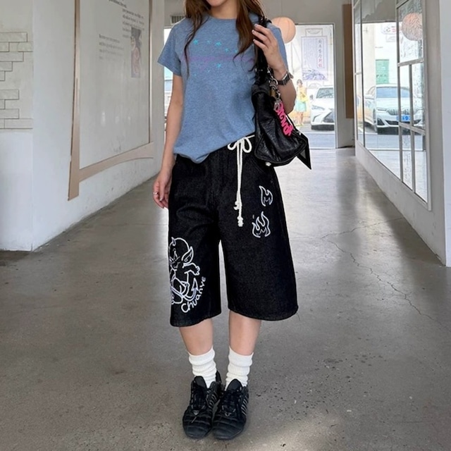 スターアートグラフィックTシャツ 2col R02447