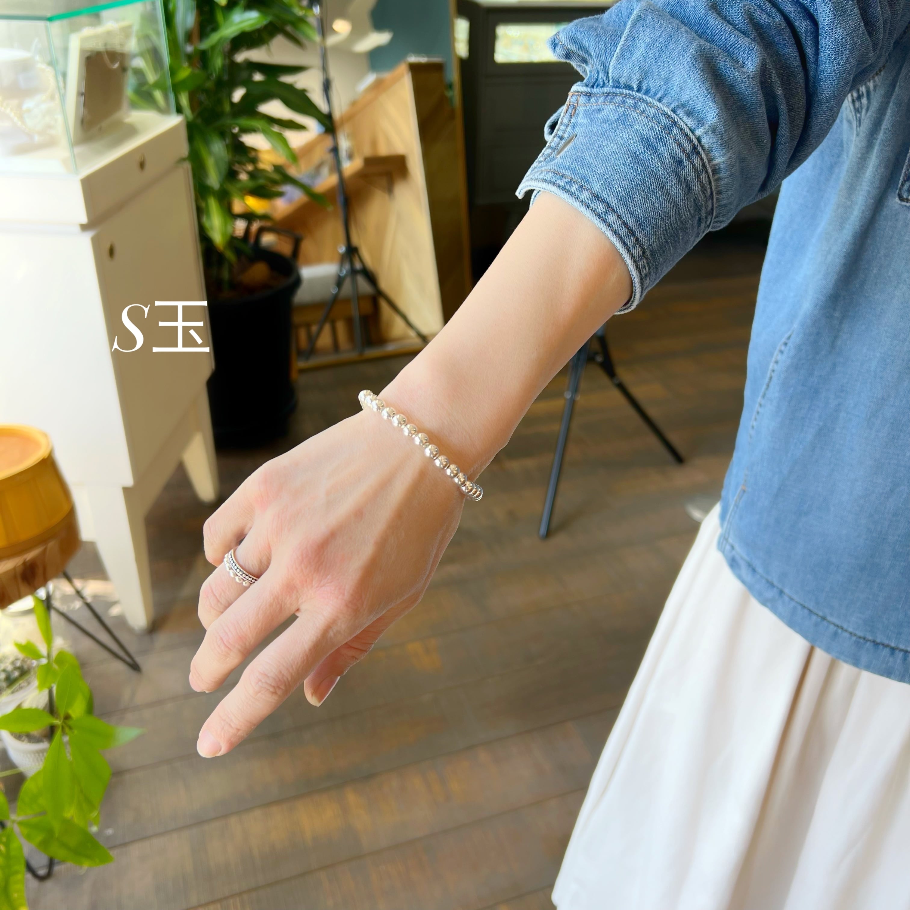 ラスト2】S玉 ボールビーズ ブレスレット 0.6cm | 【公式通販】鎌倉の