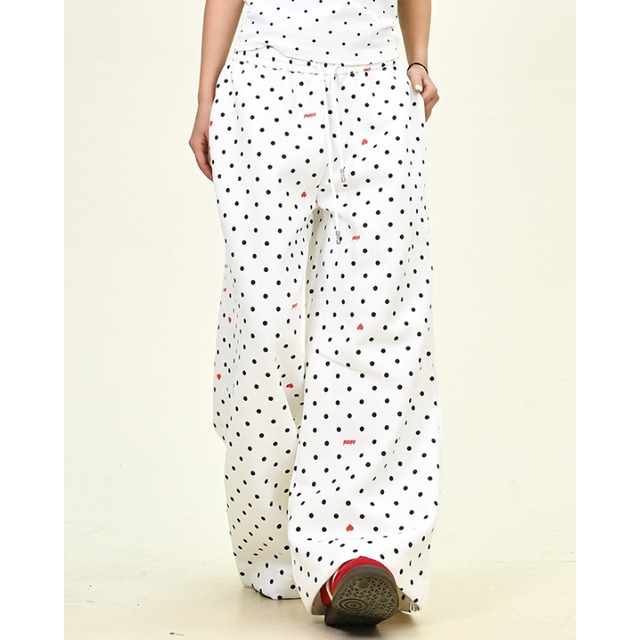 dot back logo pants　ドットバックロゴパンツ　J1223