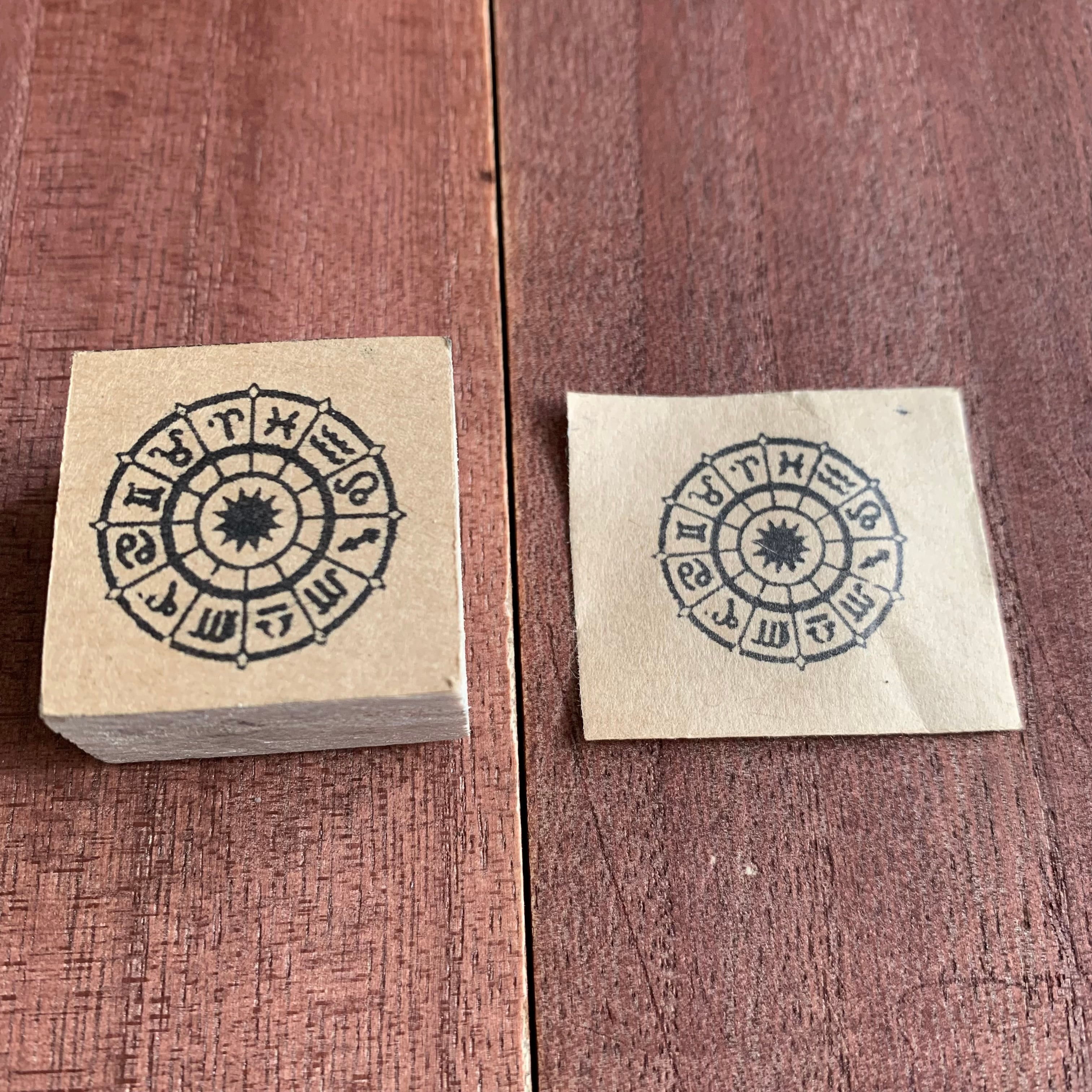 S008 五芒星の魔法陣【スタンプ】 | 異世界雑貨屋