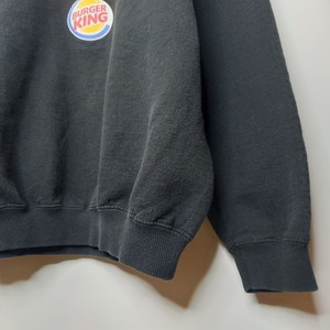 クルーネック　スウェット　トレーナー　企業ロゴ　HONDA　バーガーキング