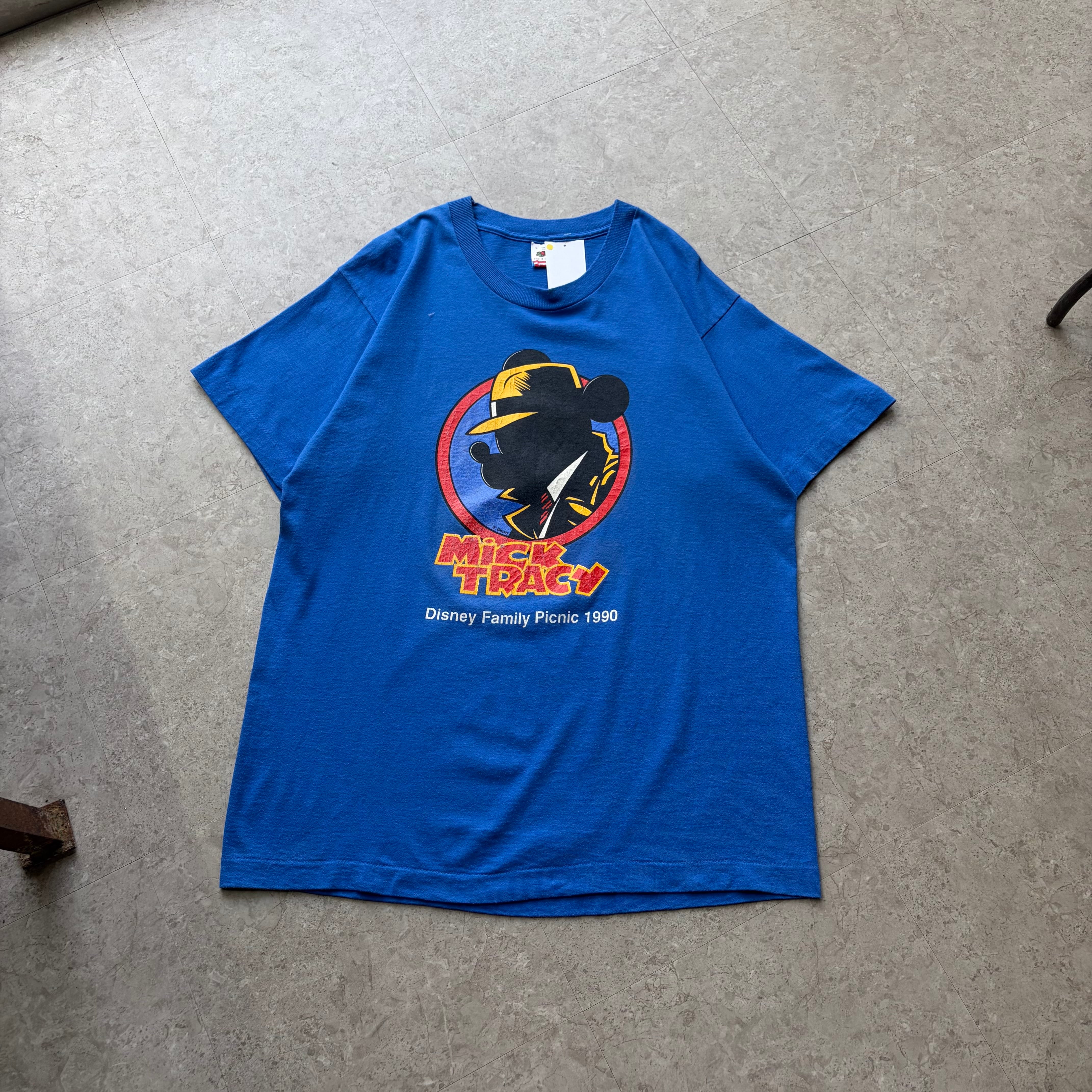 90s DISNEY "Dick Tracy parody" T-shirt【仙台店】