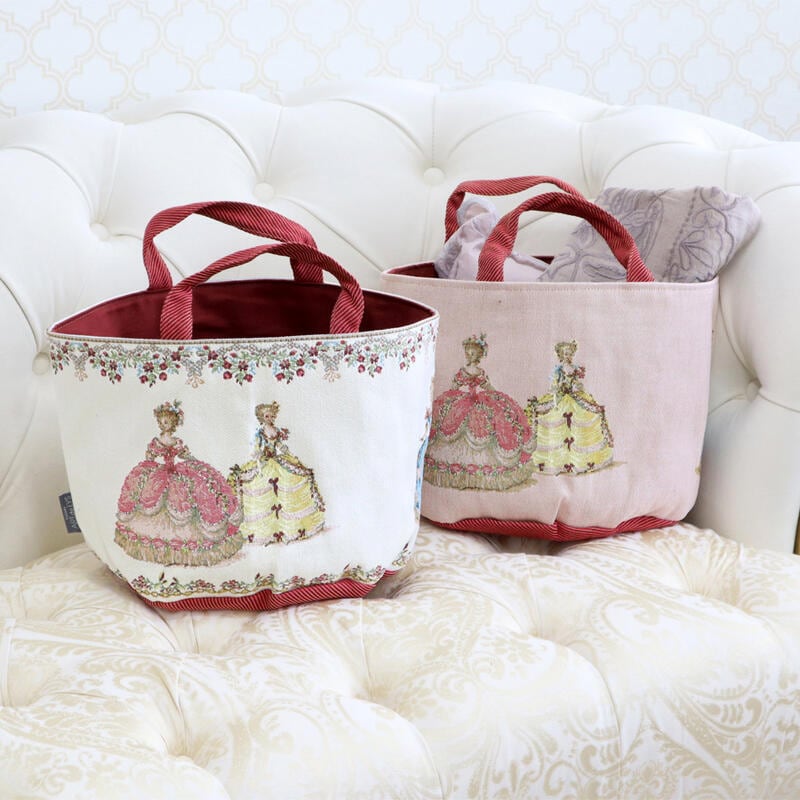 ART de LYS ティッサージュ アールドリス バッグ型小物入れ 2タイプより選択 フランス ゴブラン シャビー シャビーシック アンティーク REGPA5786B