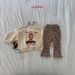 【night bebe】ニットフレアパンツ 90〜130cm  2241115