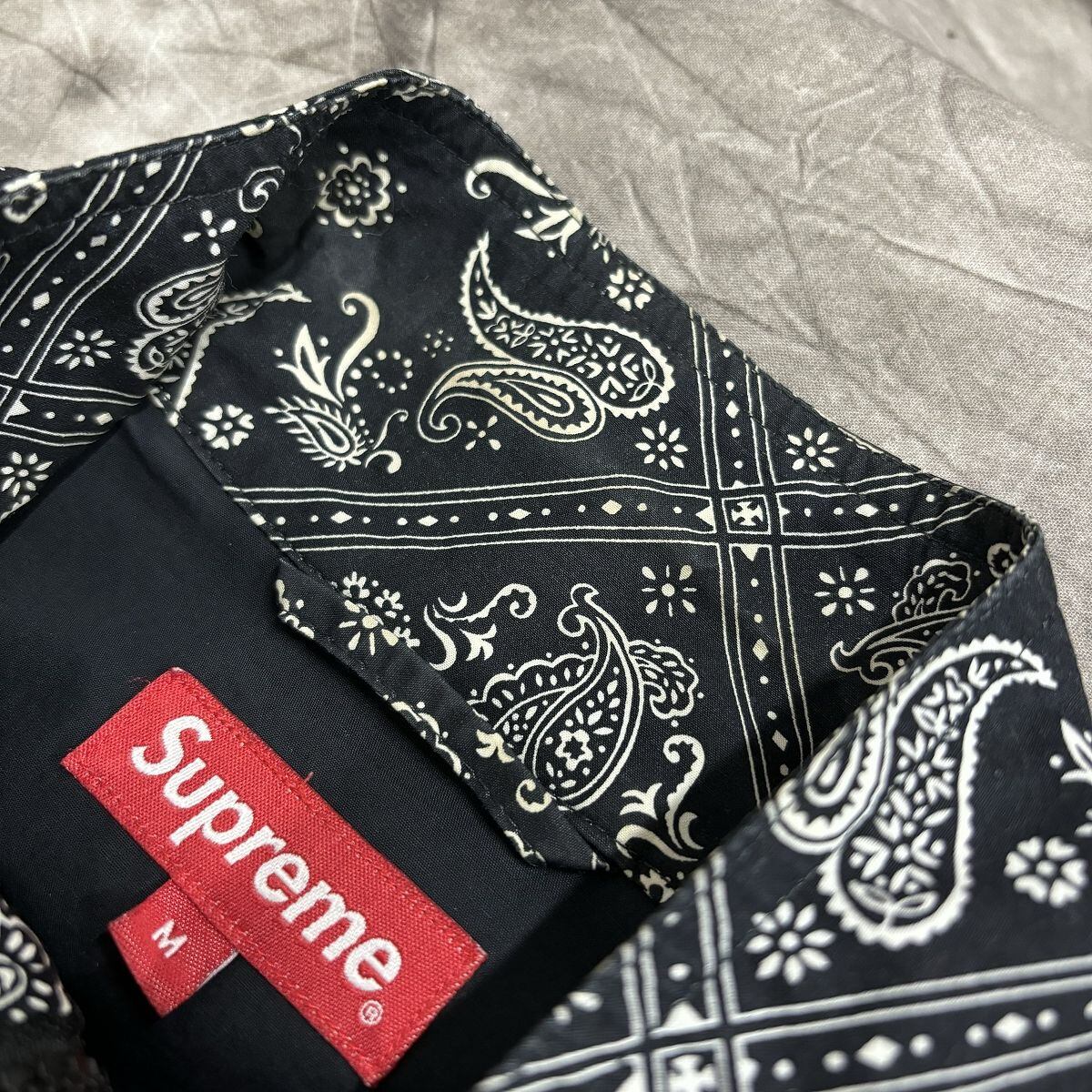 Supreme/シュプリーム【18SS】Bandana Track Jacket/バンダナ トラック 