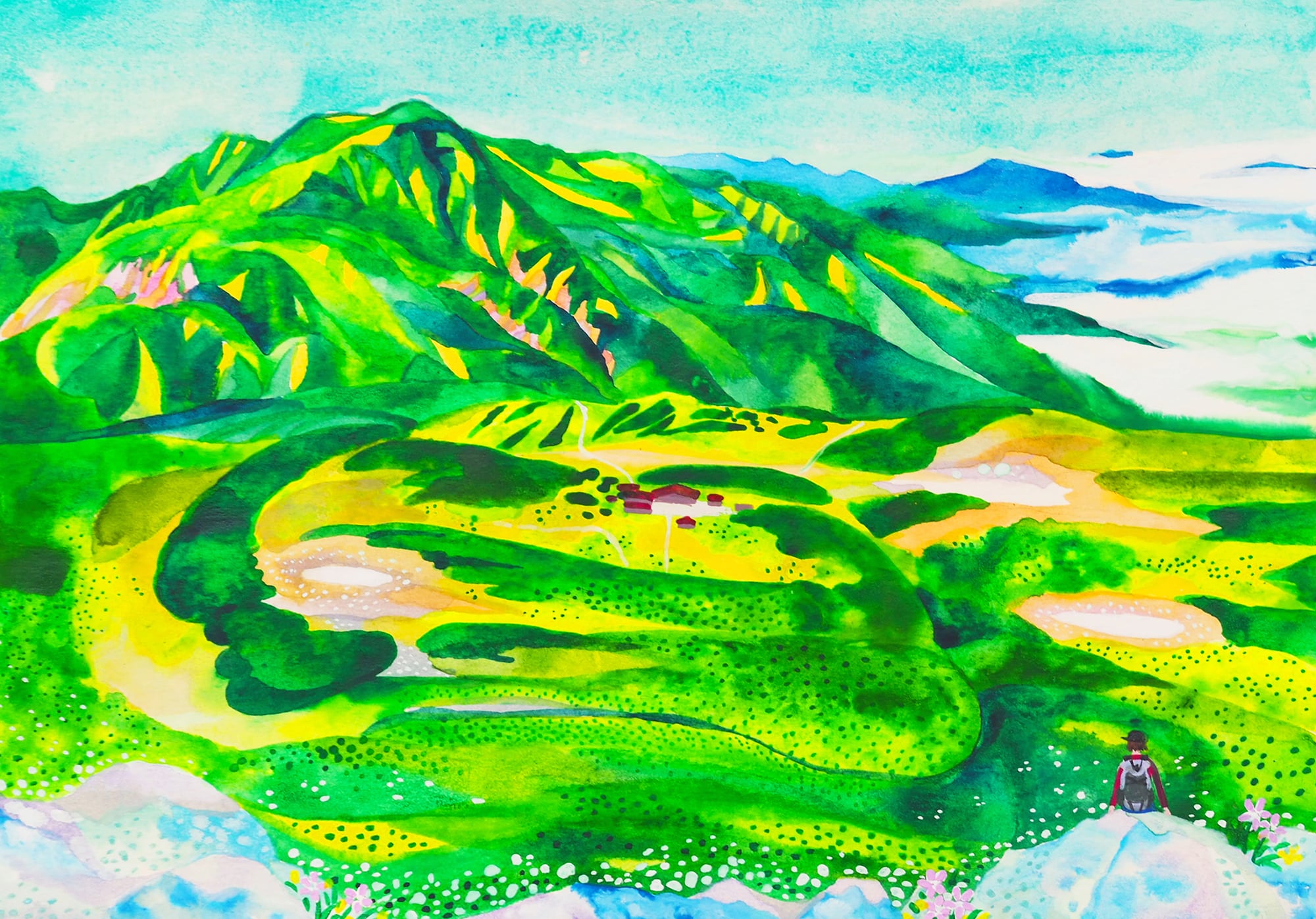 原画』kujyu 九重連山 | soar