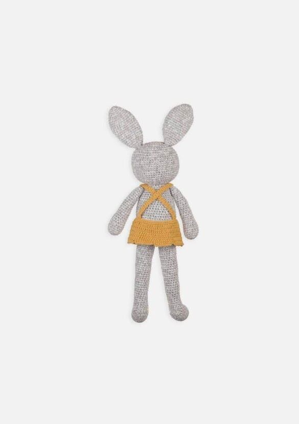 miann&co ぬいぐるみ グレーウサギ 大きなぬいぐるみ ハンドメイド