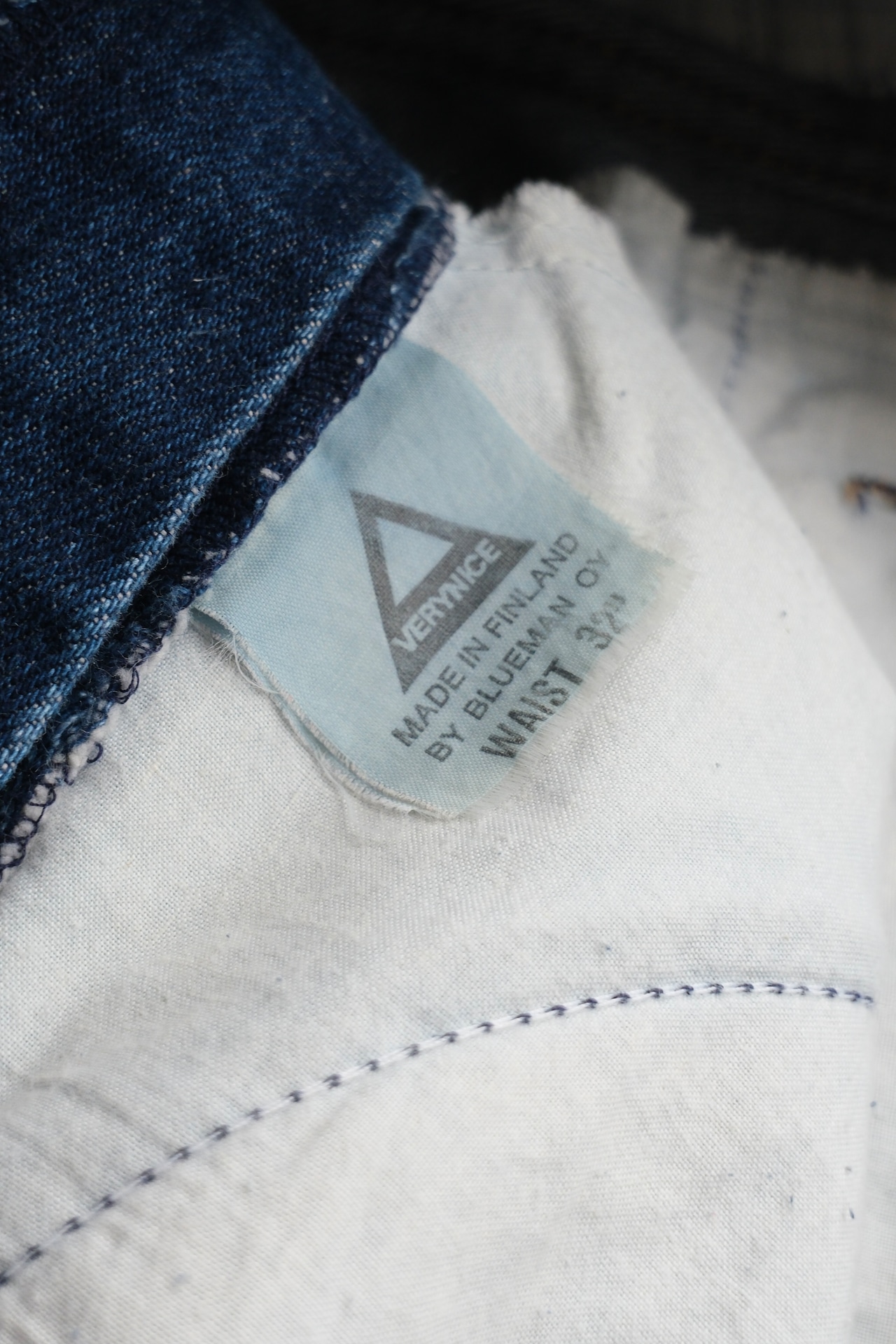 VERY NICE high waist tapered denim pants