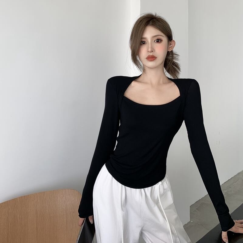 ソリッド ショートサマー 夏物 オータム 秋物 Tシャツ ピュア ソリッドカラー ドラファッションホール70187611976