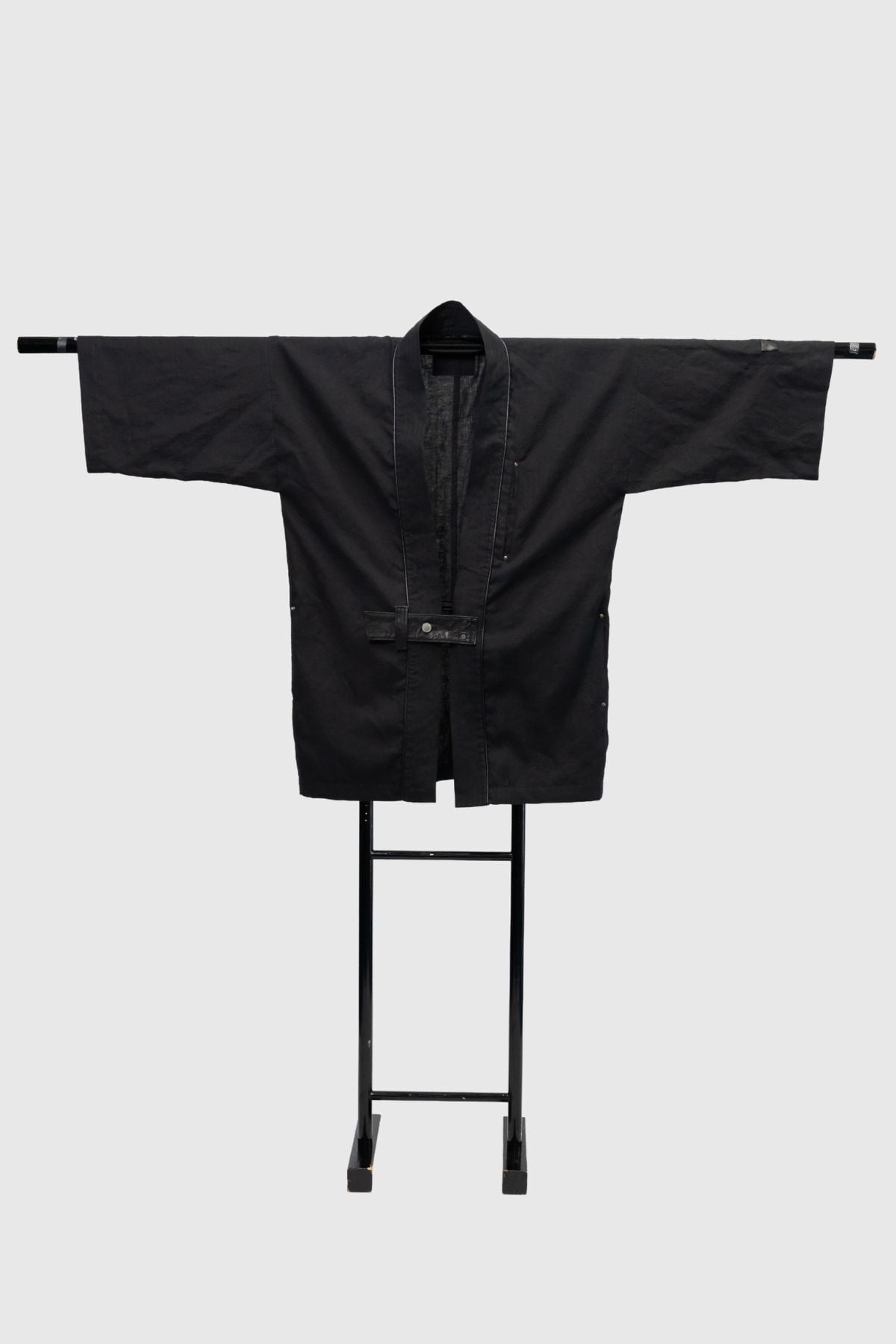 希少 black means 法被 般若心経 ハッピ　羽織り 希少 black means 法被 般若心経 ハッピ 羽織り