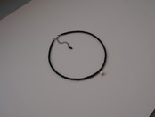 【 WAVE 】onyx × PURE point necklace
