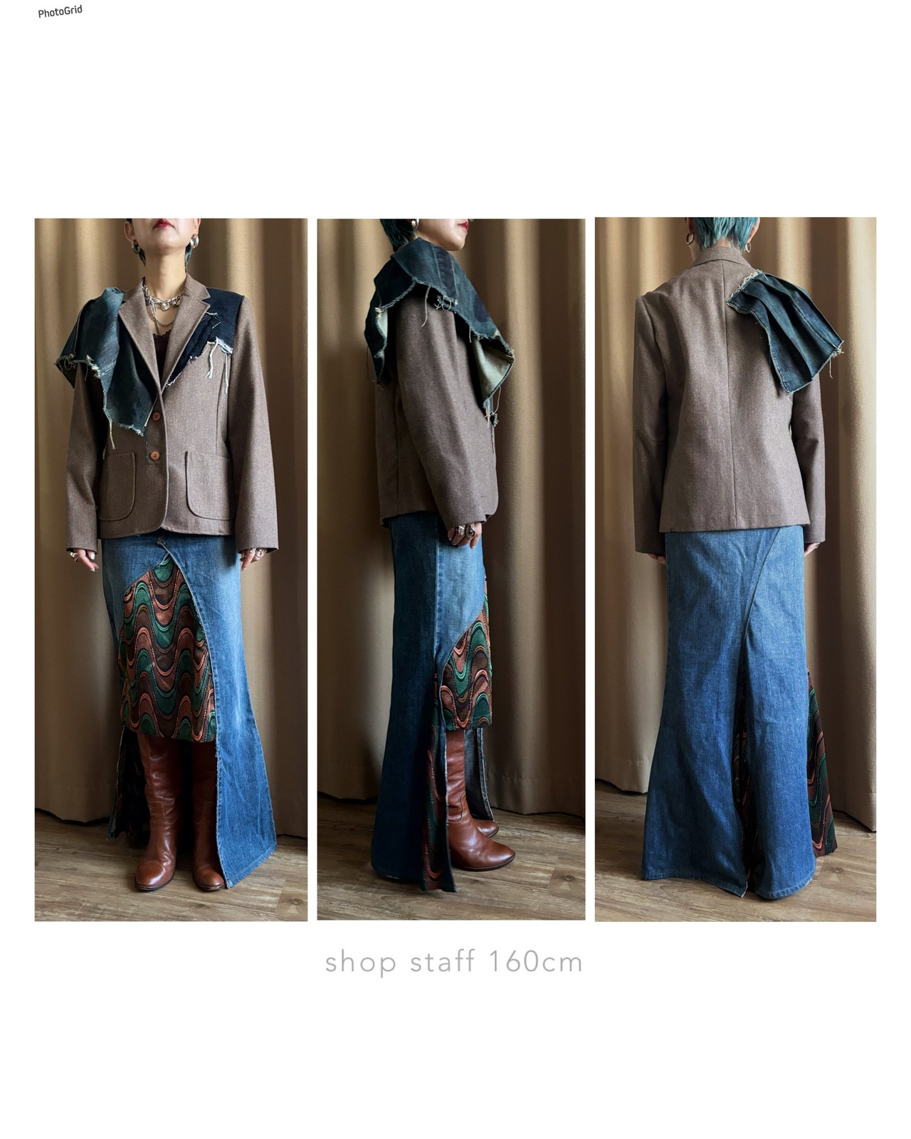 MADE IN U.S.A. docking design remake jacket-4492-1