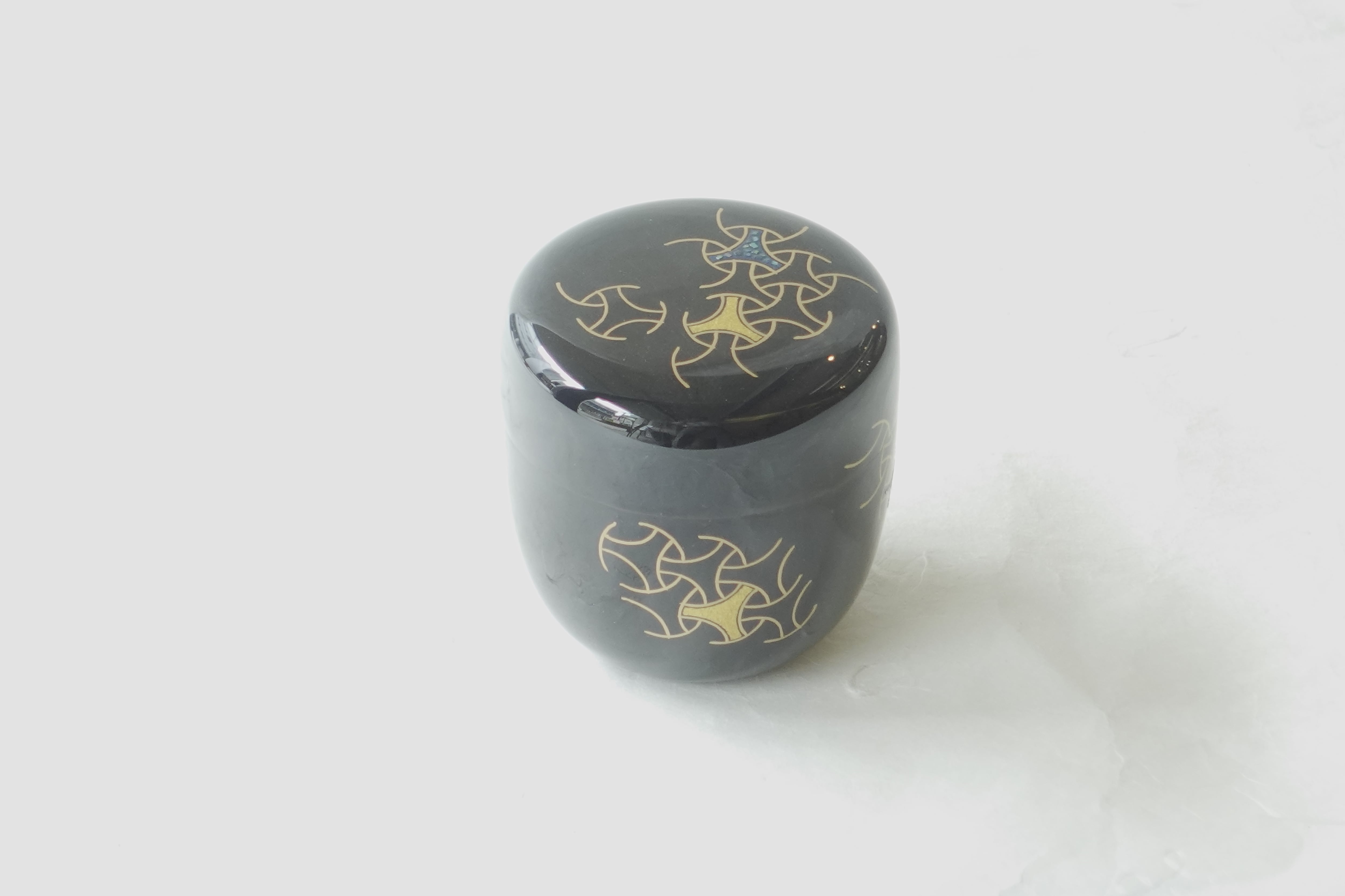 輪島塗 宗貴 作 中棗（茶器）こまつなぎ | 小林漆陶