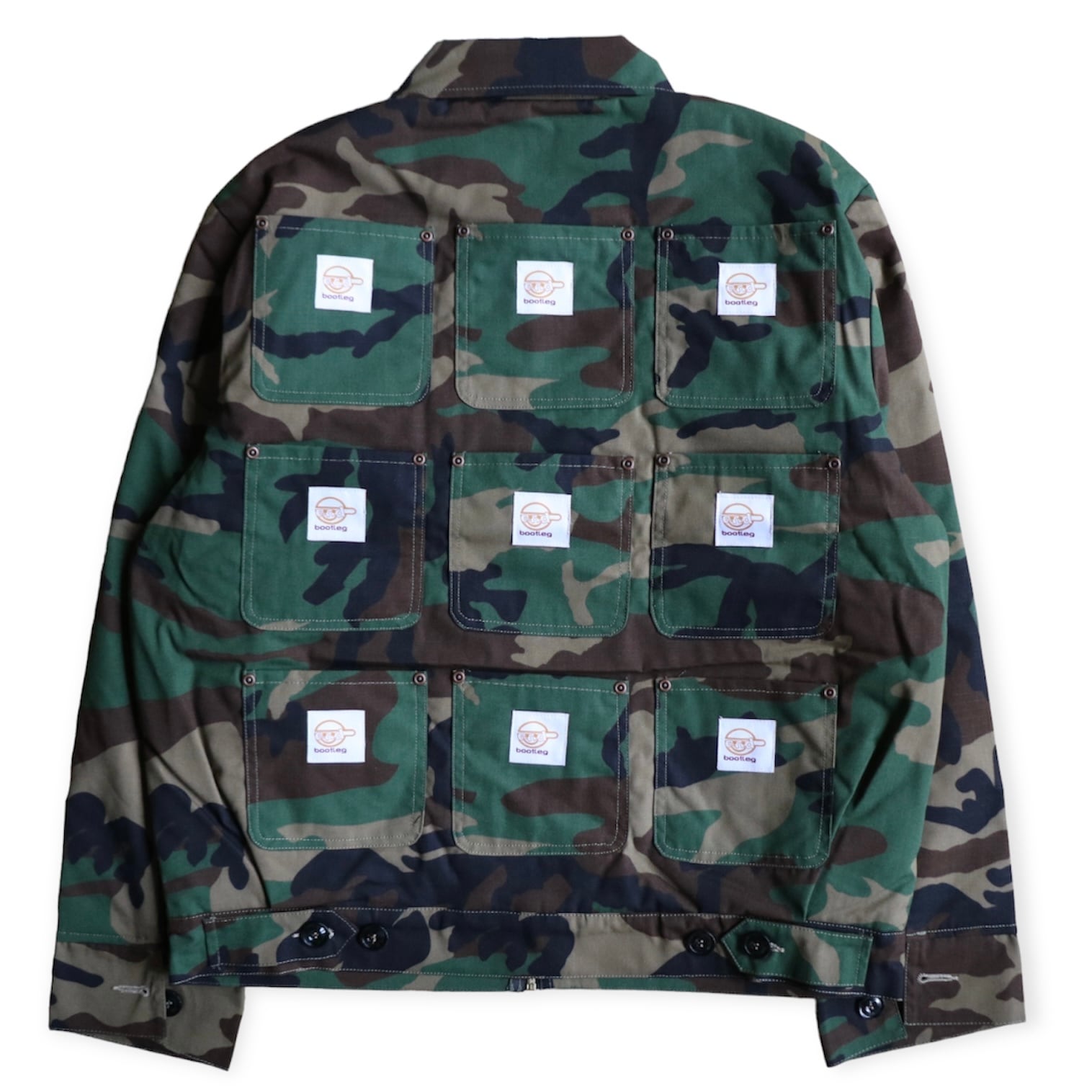 NOT FOR SALE / BOOTLEG 9 JACKET (CAMO)