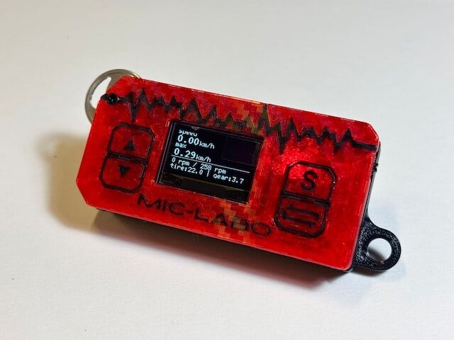 mic-Labo× E.D.M】 SPEED FREAK ミニ四駆用小型速度チェッカー | E.D.M