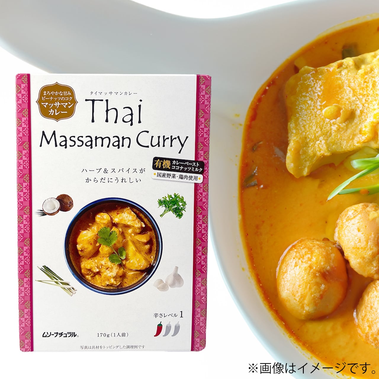 ○むそう タイ・マッサマンカレー170g | GOODFOODS なちゅらるこーと