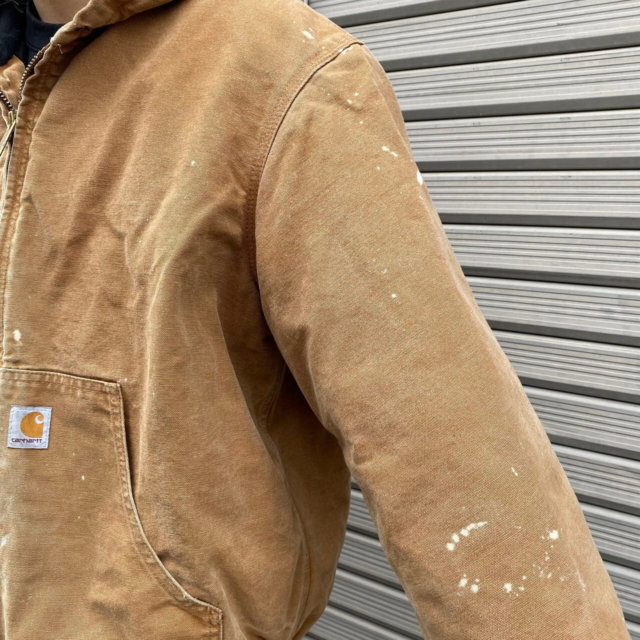 USA製 カーハート UFCW アクティブパーカー ワークジャケット メンズXL